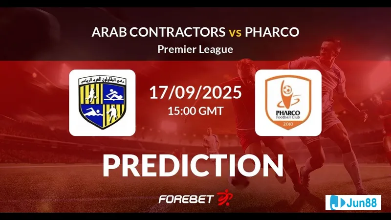 Các cầu thủ Arab Contractors và Pharco giao đấu gay gắt trên sân cỏ Các cầu thủ Arab Contractors và Pharco giao đấu gay gắt trên sân cỏ